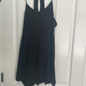 Strappy black dress